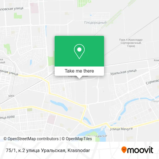 75/1, к.2 улица Уральская map