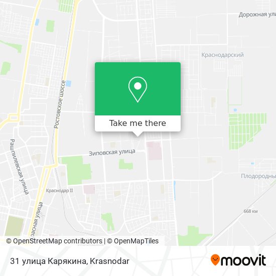 31 улица Карякина map