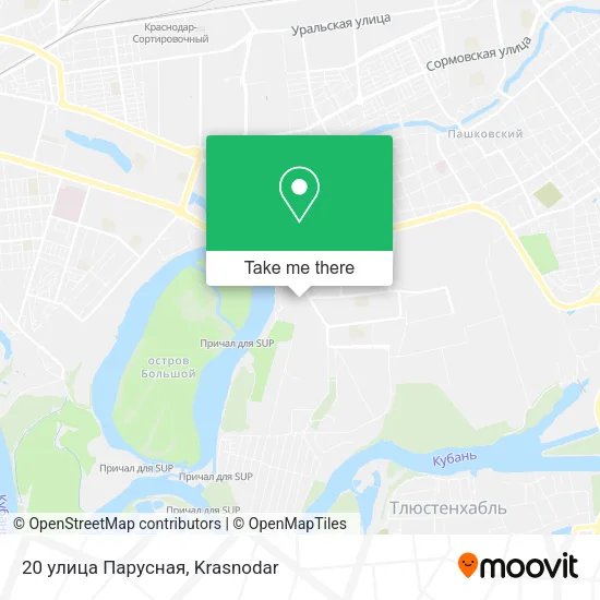 20 улица Парусная map