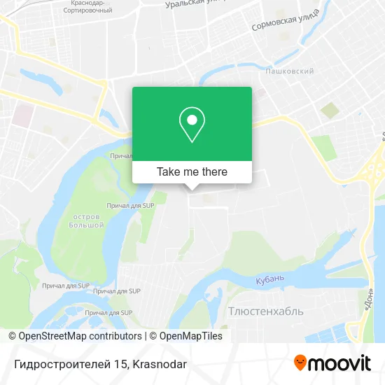 Гидростроителей 15 map