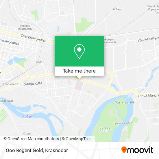 Ooo Regent Gold map