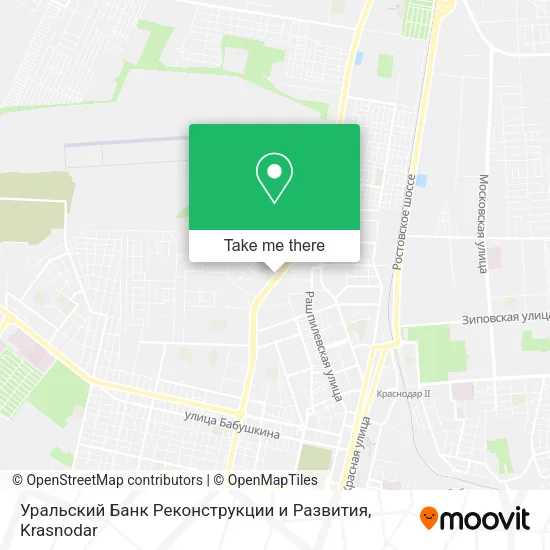 Уральский Банк Реконструкции и Развития map