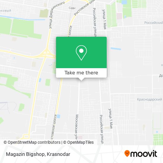 Magazin Bigshop map