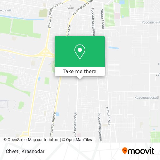 Chveti map