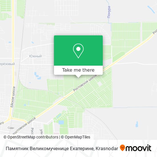 Памятник Великомученице Екатерине map