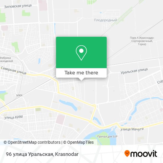 96 улица Уральская map