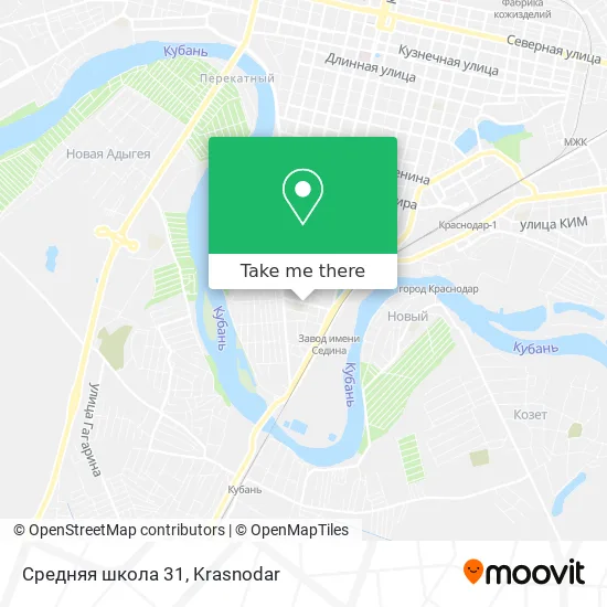 Средняя школа 31 map