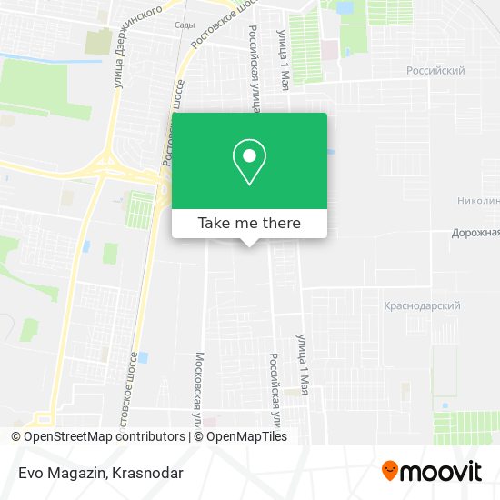 Evo Magazin map