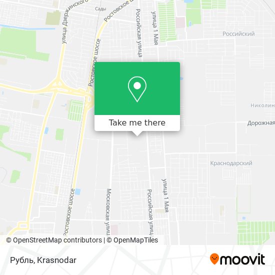 Рубль map
