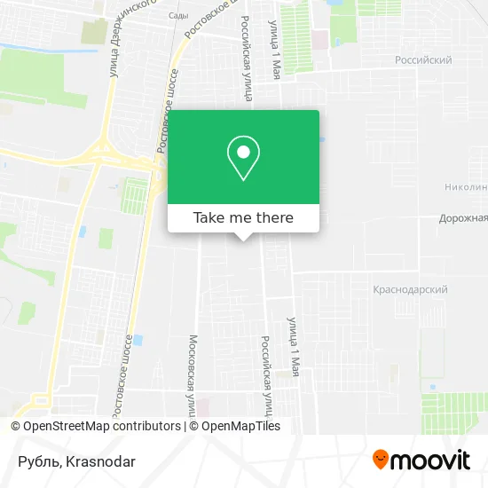 Рубль map