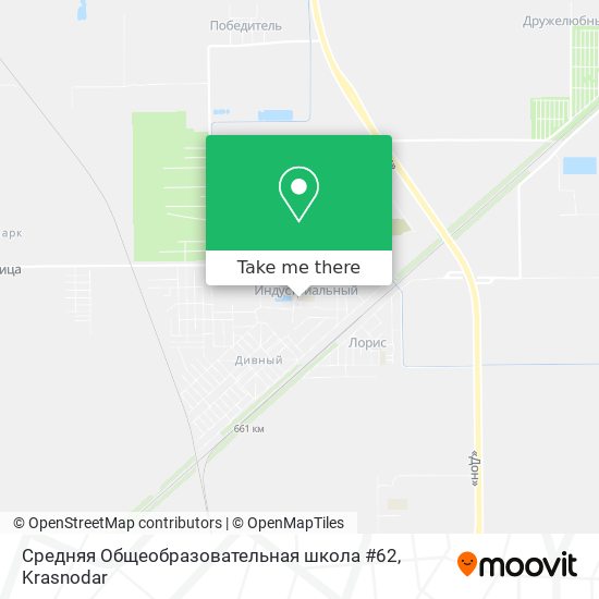 Средняя Общеобразовательная школа #62 map