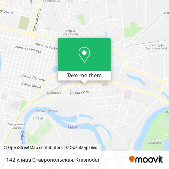 142 улица Ставропольская map