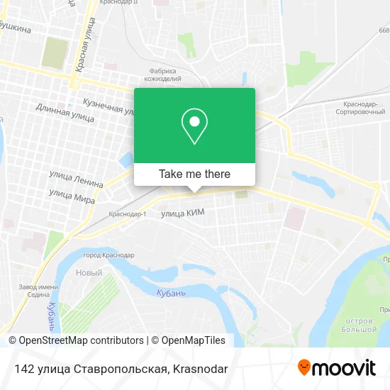 142 улица Ставропольская map