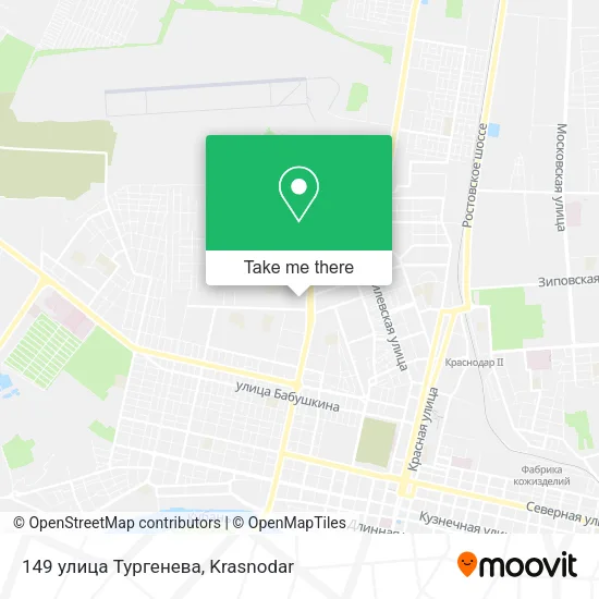 149 улица Тургенева map