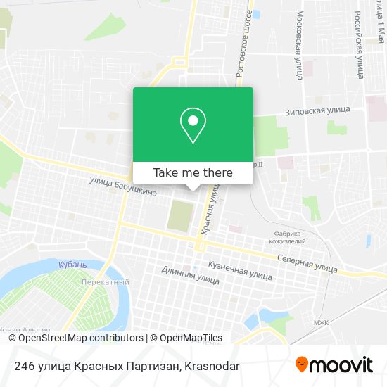 246 улица Красных Партизан map