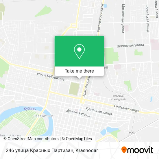 246 улица Красных Партизан map