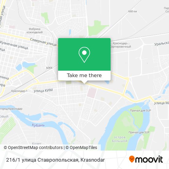216/1 улица Ставропольская map