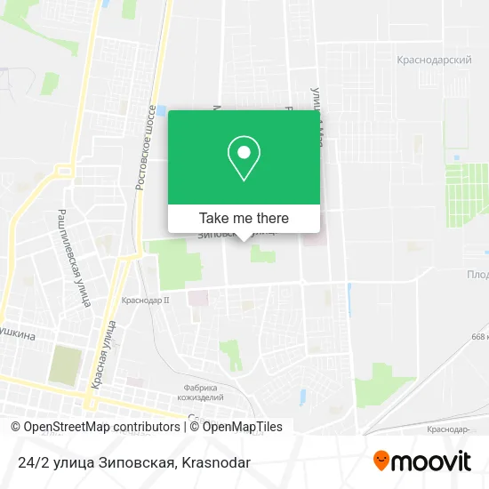 24/2 улица Зиповская map