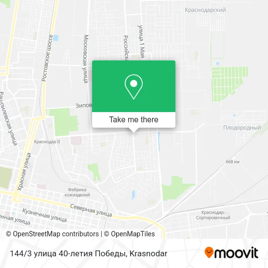 144/3 улица 40-летия Победы map