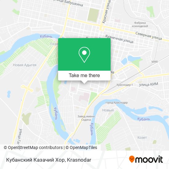 Кубанский Казачий Хор map