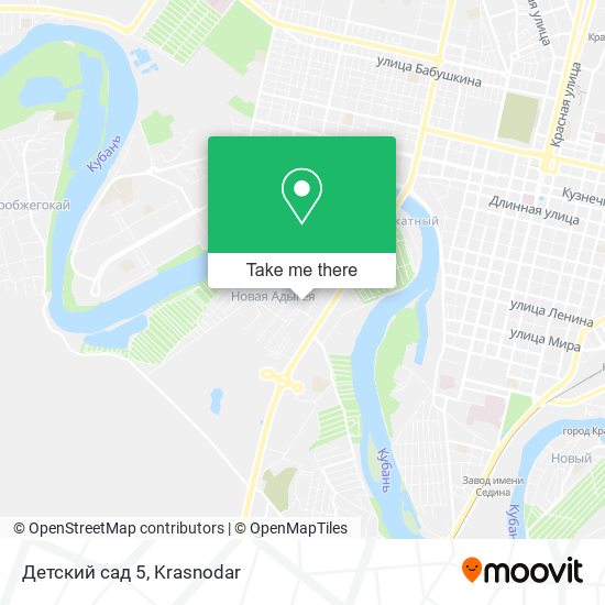 Детский сад 5 map