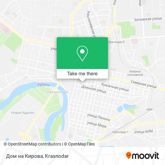 Дом на Кирова map