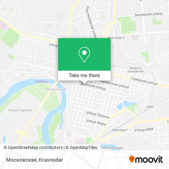 Московская map