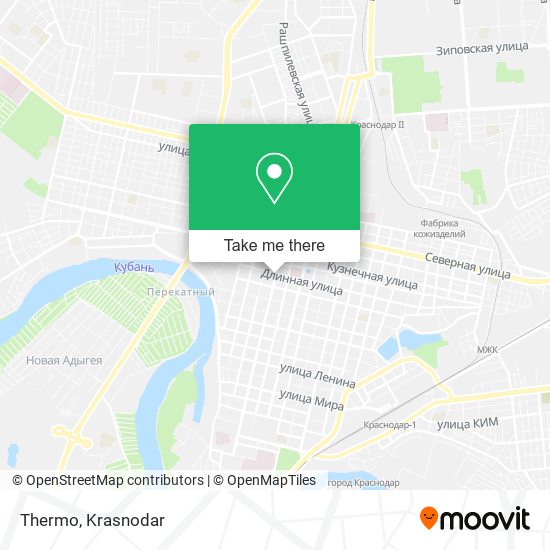 Thermo map
