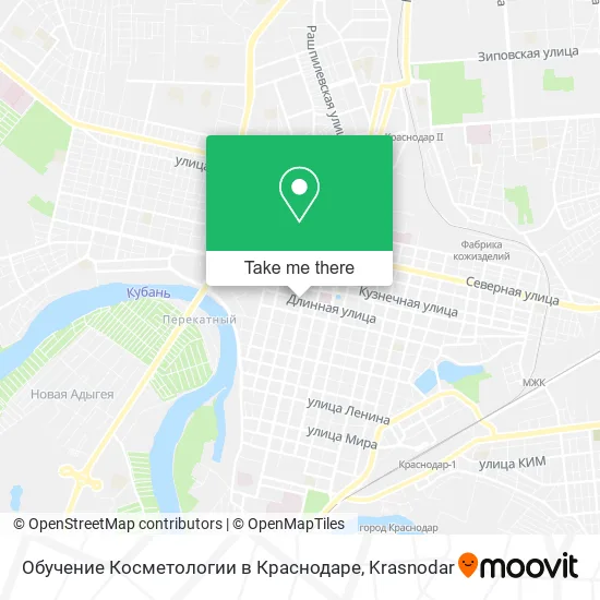 Обучение Косметологии в Краснодаре map