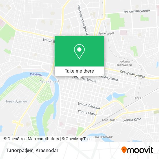 Типография map