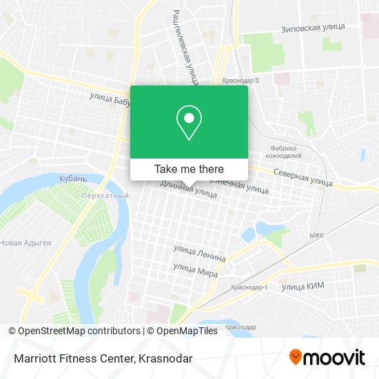 Marriott Fitness Center map
