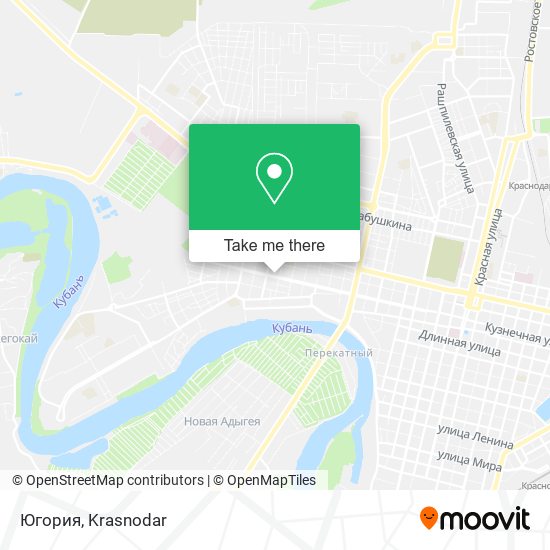 Югория map