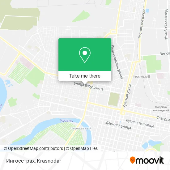 Ингосстрах map
