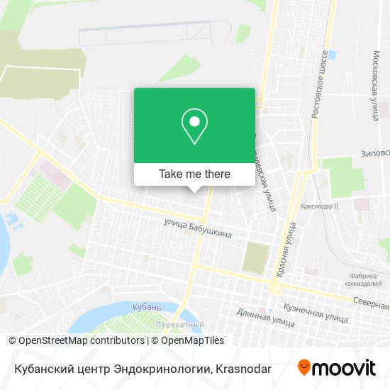 Кубанский центр Эндокринологии map