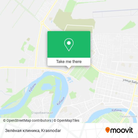 Зелёная клиника map