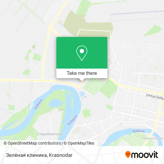 Зелёная клиника map