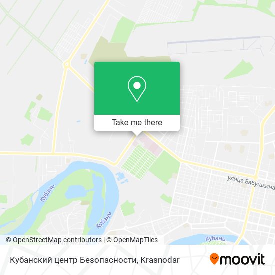 Кубанский центр Безопасности map