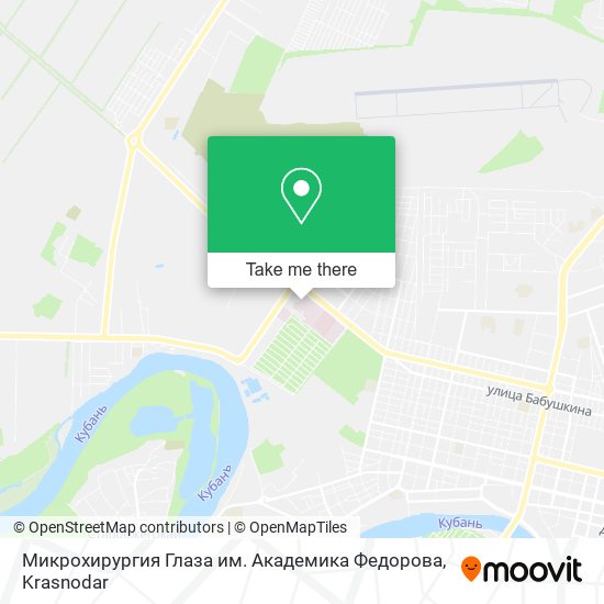 Микрохирургия Глаза им. Академика Федорова map