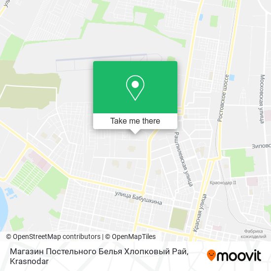 Магазин Постельного Белья Хлопковый Рай map