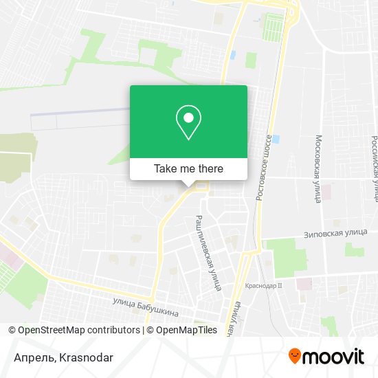 Апрель map