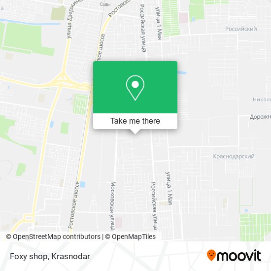 Foxy shop map