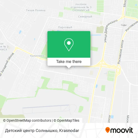 Детский центр Солнышко map