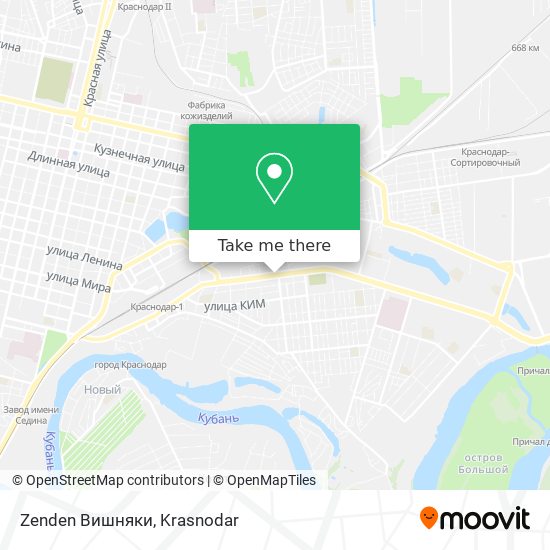 Zenden Вишняки map