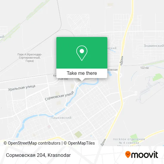 Сормовская 204 map