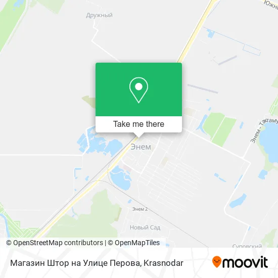 Магазин Штор на Улице Перова map