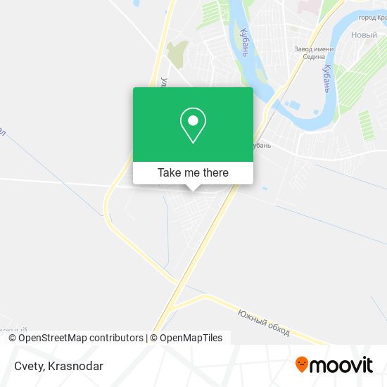Cvety map
