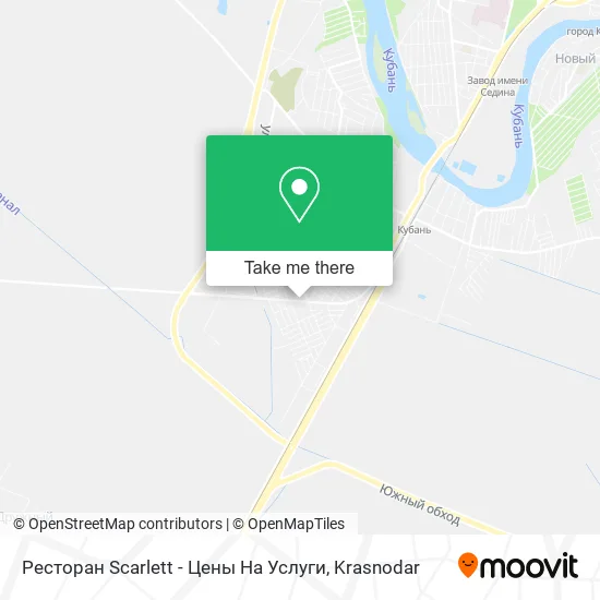 Ресторан Scarlett - Цены На Услуги map