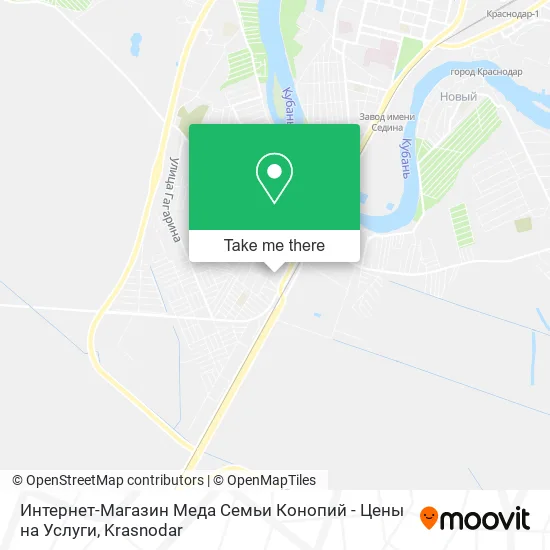 Интернет-Магазин Меда Семьи Конопий - Цены на Услуги map