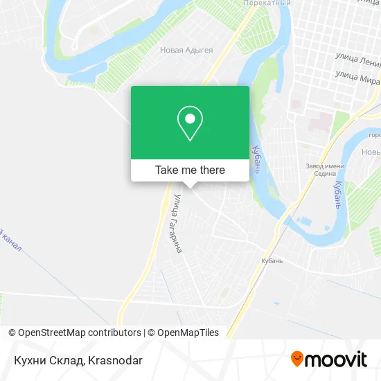 Кухни Склад map