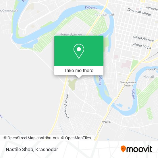 Nastile Shop map
